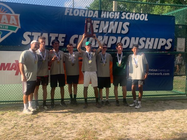 Pine Crest School Boys Tennis Team Earns Second Consecutive State Championship
