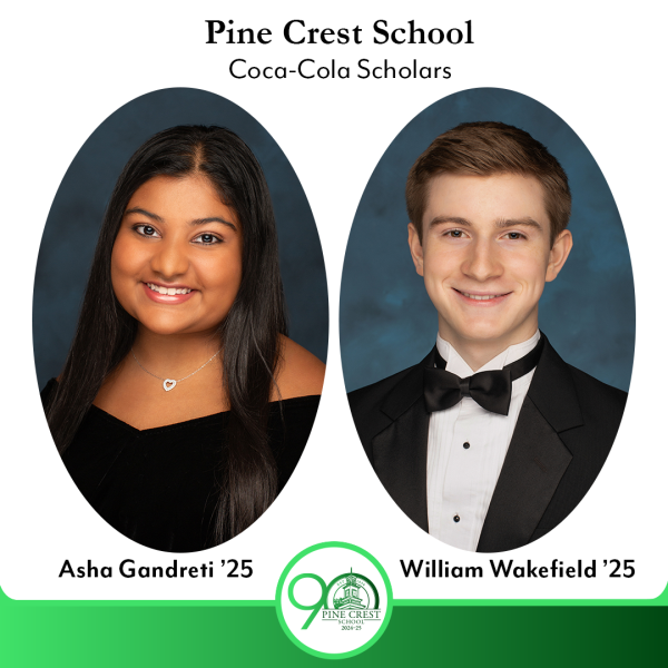 Pine Crest School Seniors Selected as 2025 Coca-Cola Scholars