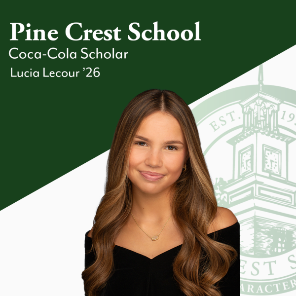 Pine Crest School Senior Selected as a 2026 Coca-Cola Scholar