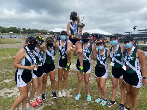 Pine Crest School Girls Crew Team Earns Scholastic State Championships