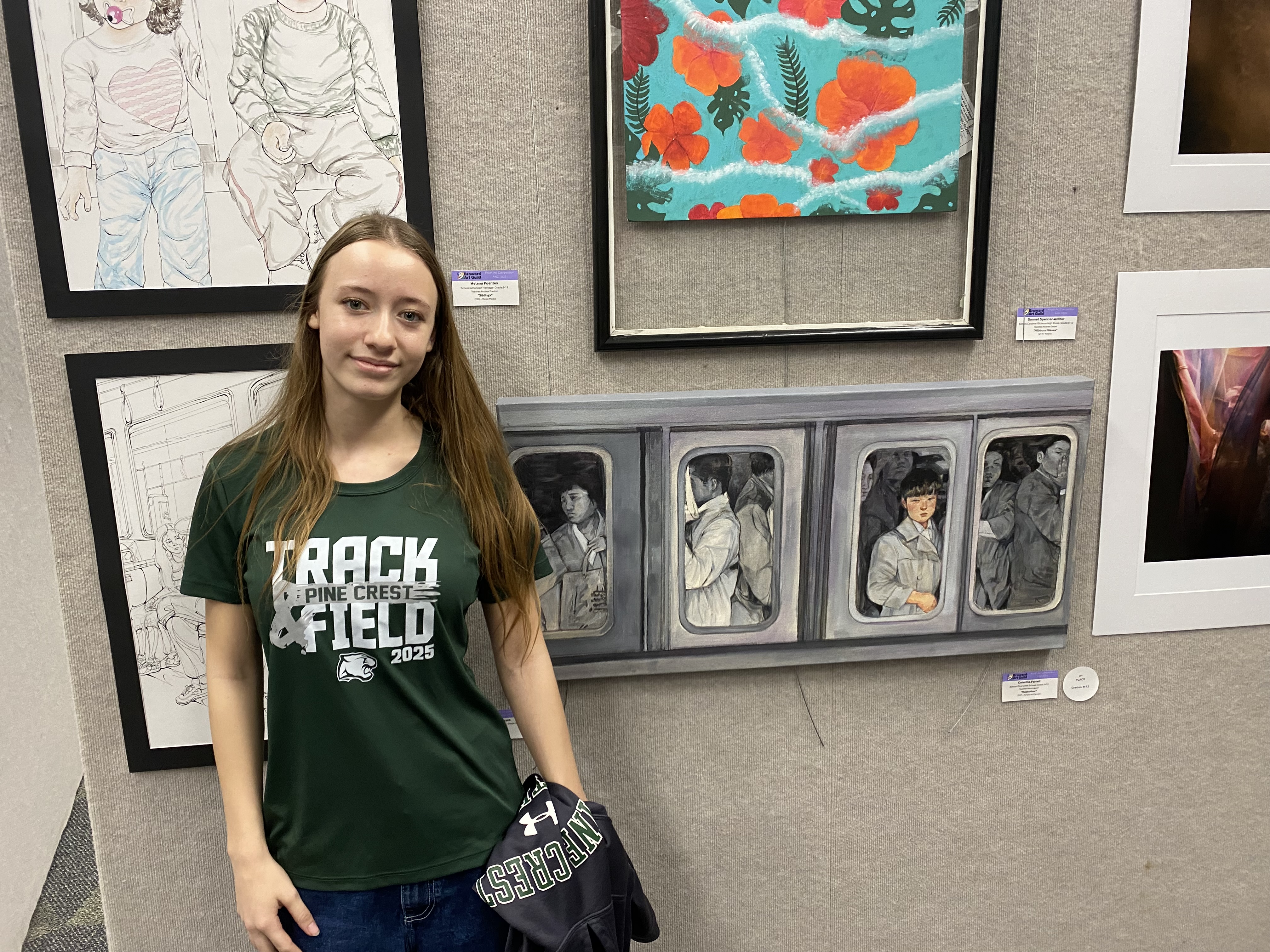 Pine Crest Upper School Artists Recognized by Broward Art Guild