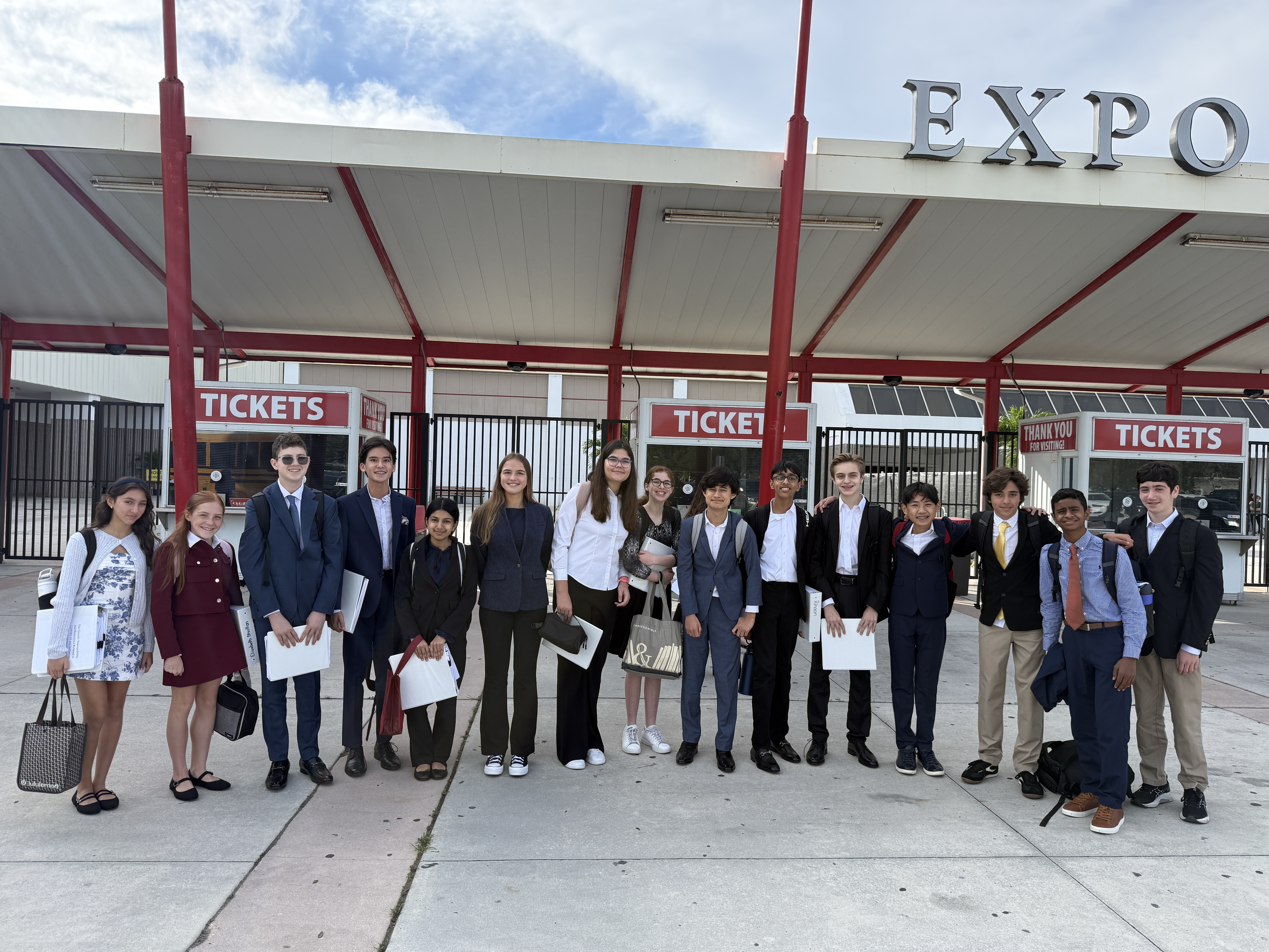 Pine Crest Middle School Students Earn Top Honors at Palm Beach County Science and Engineering Fair