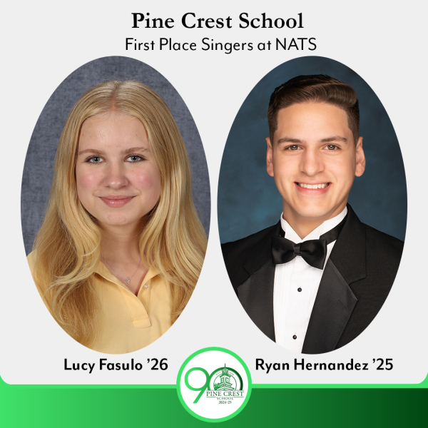 Pine Crest Upper School Musician Earns First Place at NATS