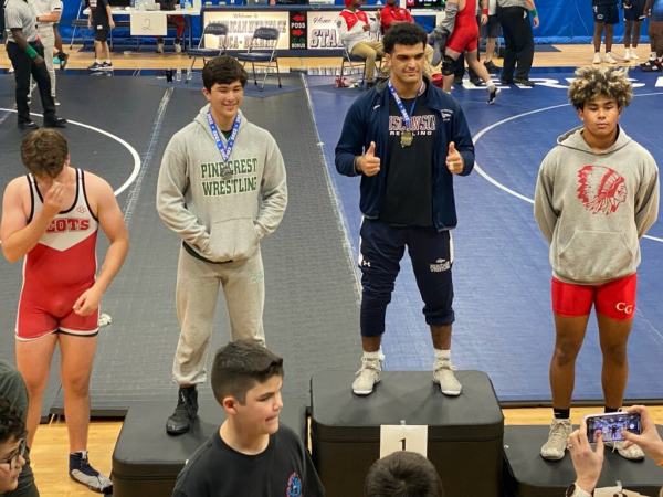 Pine Crest Upper School Wrestler is District Runner-Up