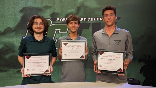 Pine Crest Upper School Broadcast Students Earn National and State Recognition 