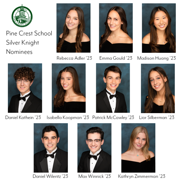 Pine Crest Upper School Students Nominated for Silver Knight Awards