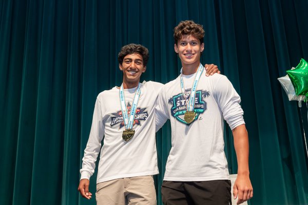 Pine Crest School Tennis Doubles Earn State Championship